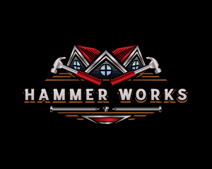 Hammer - Hammer Roofing Builder logo design