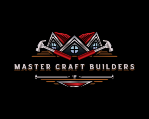 Builder - Hammer Roofing Builder logo design