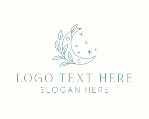 Floral Moon Star Logo