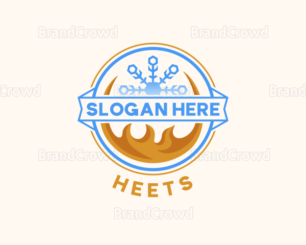 Hot Cold Temperature Logo