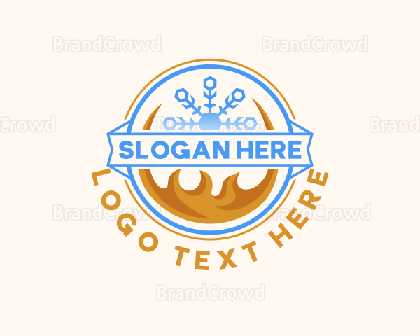 Hot Cold Temperature Logo