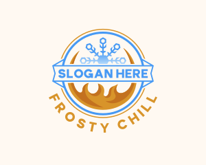 Cold - Hot Cold Temperature logo design