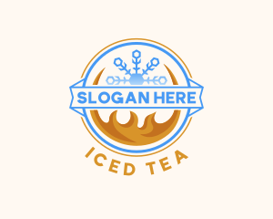 Hot Cold Temperature logo design