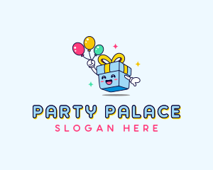 Party Celebration Gift logo design