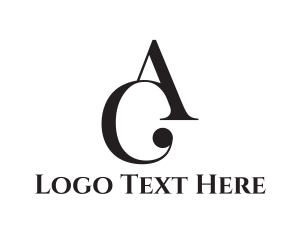 Letter Ac - A & C Monogram Boutique logo design