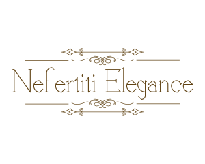 Rustic Elegant Ornament logo design