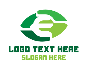 Ecology - Green Ecology E logo design