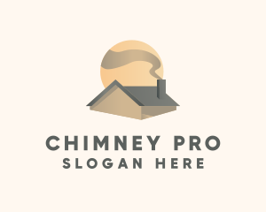 Chimney - Smoky Chimney House logo design