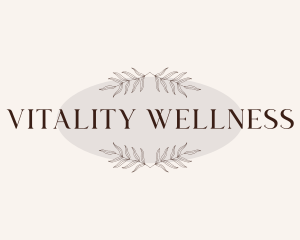 Floral Spa Wellness logo design