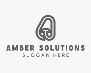 Generic Business Letter A logo design