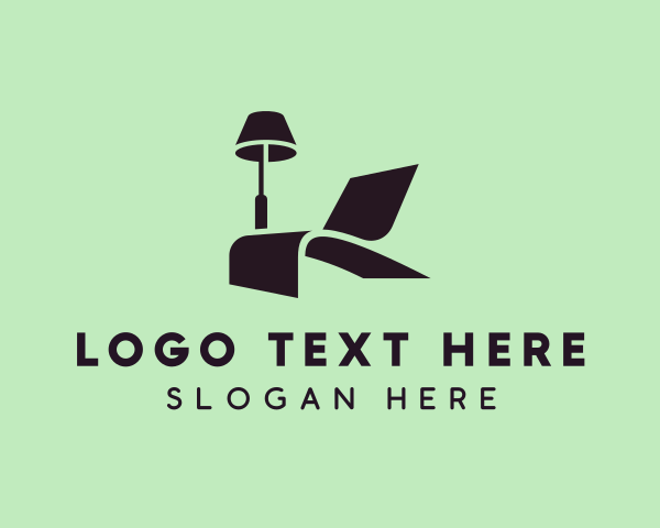 Refurbish - Chair Furniture Decor logo design