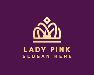 Pageant Queen Crown Logo