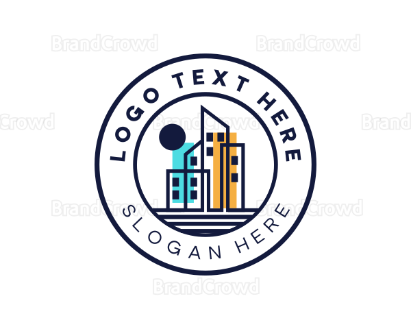 Urban City Building Structures Logo