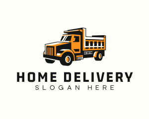 Cargo Movers Truck logo design