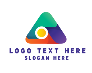 Program - Multicolor  Letter A logo design