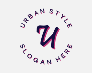 Street Urban Graffiti Logo