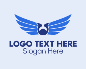 Falcon - Flying Wings Airline logo design