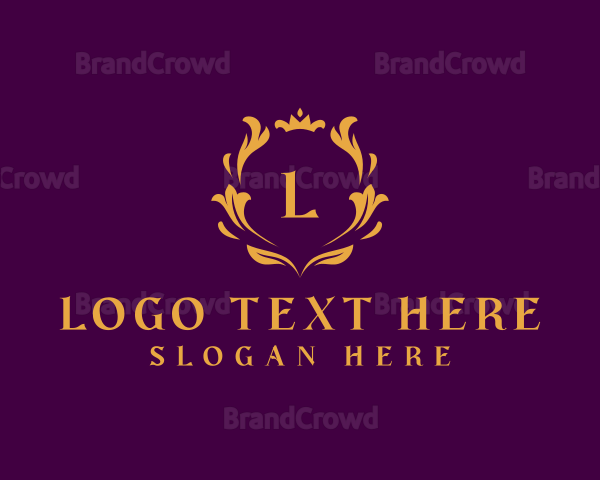 Luxury Wreath Hotel Logo