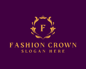 Luxury Wreath Hotel logo design