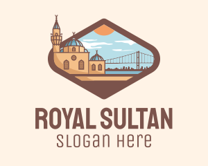 Istanbul City Landmark logo design