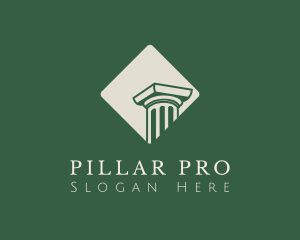 Legal Firm Column logo design