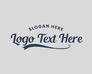 Style - Stylish Business Script logo design