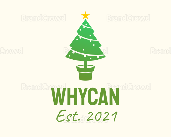 Christmas Tree Ornament Logo