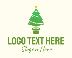 Christmas Tree Ornament  Logo