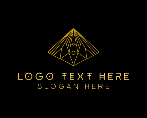 Pyramid - Creative Pyramid Tech logo design