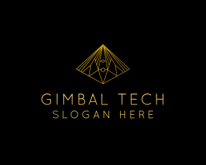 Creative Pyramid Tech logo design