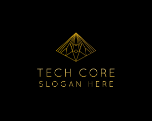 Creative Pyramid Tech logo design