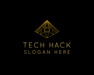 Creative Pyramid Tech logo design