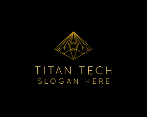 Creative Pyramid Tech logo design