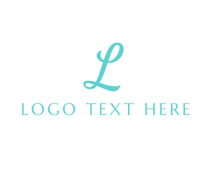Lettering - Premium Feminine Cursive logo design