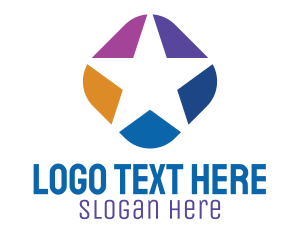 Colorful Generic Star Logo