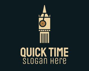 Minute - Big Ben Grandfather Clock logo design