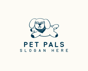 Pet Dog Scarf logo design