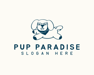 Pet Dog Scarf logo design