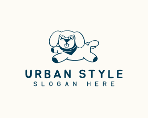 Handdrawn - Pet Dog Scarf logo design