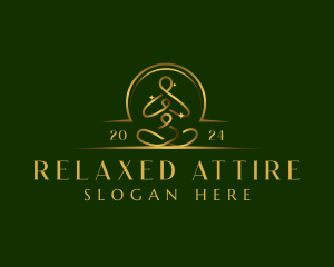 Yoga Wellness Relaxation logo design