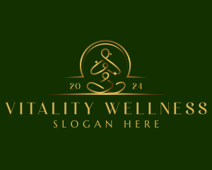 Yoga Wellness Relaxation logo design