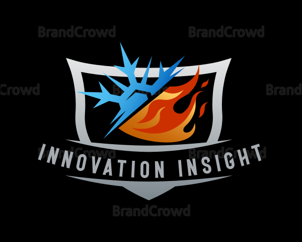 Cool Ice Flame Ventilation Logo