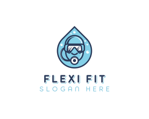 Snorkeling Fitness Sportswear logo design