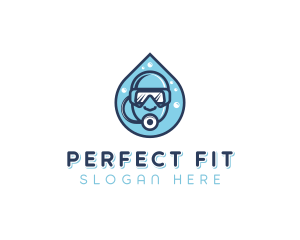 Snorkeling Fitness Sportswear logo design