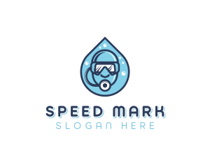 Snorkeling Fitness Sportswear logo design