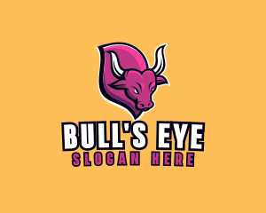 Angry Horn Bull logo design