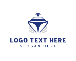 Cruise - Cruise Boat Travel logo design