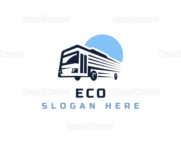 Bus Transport Express Tour Logo