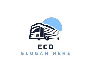 Bus Transport Express Tour Logo