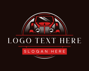 Retro - Car Automotive Garage logo design